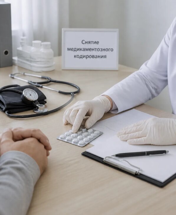 Снятие медикаментозного кодирования в Ленинске-Кузнецком от 5111 р. | Медзона