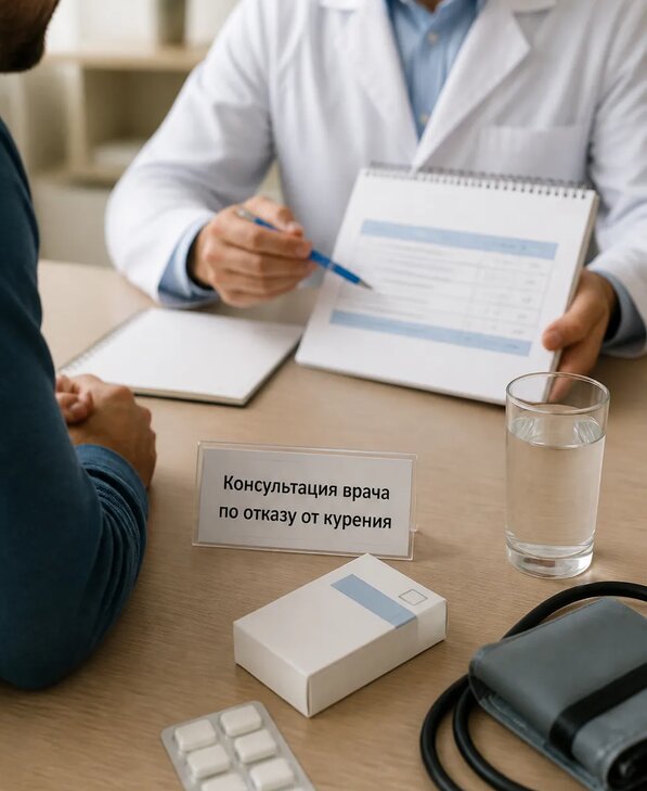 Консультация врача по отказу от курения для взрослых в Ленинске-Кузнецком
